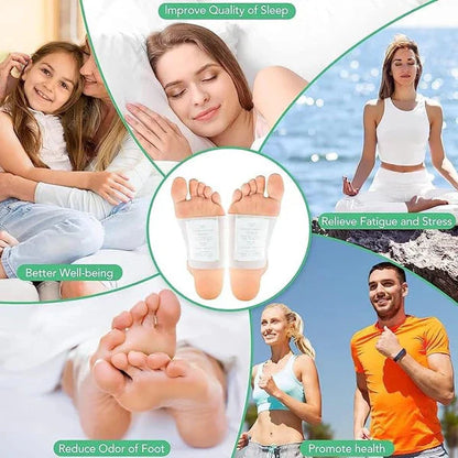 Natural Detox Foot Patches | 🔥BUY 1 GET 1 FREE🔥 with Free Spray