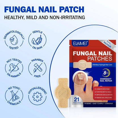 NailHeal™ - Fungal Nail Patches 🌿💅 ( Buy 1 Get 1 Free🔥🔥) with Free Spray